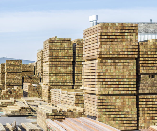 Houten planken opslag Houthandel Katsman