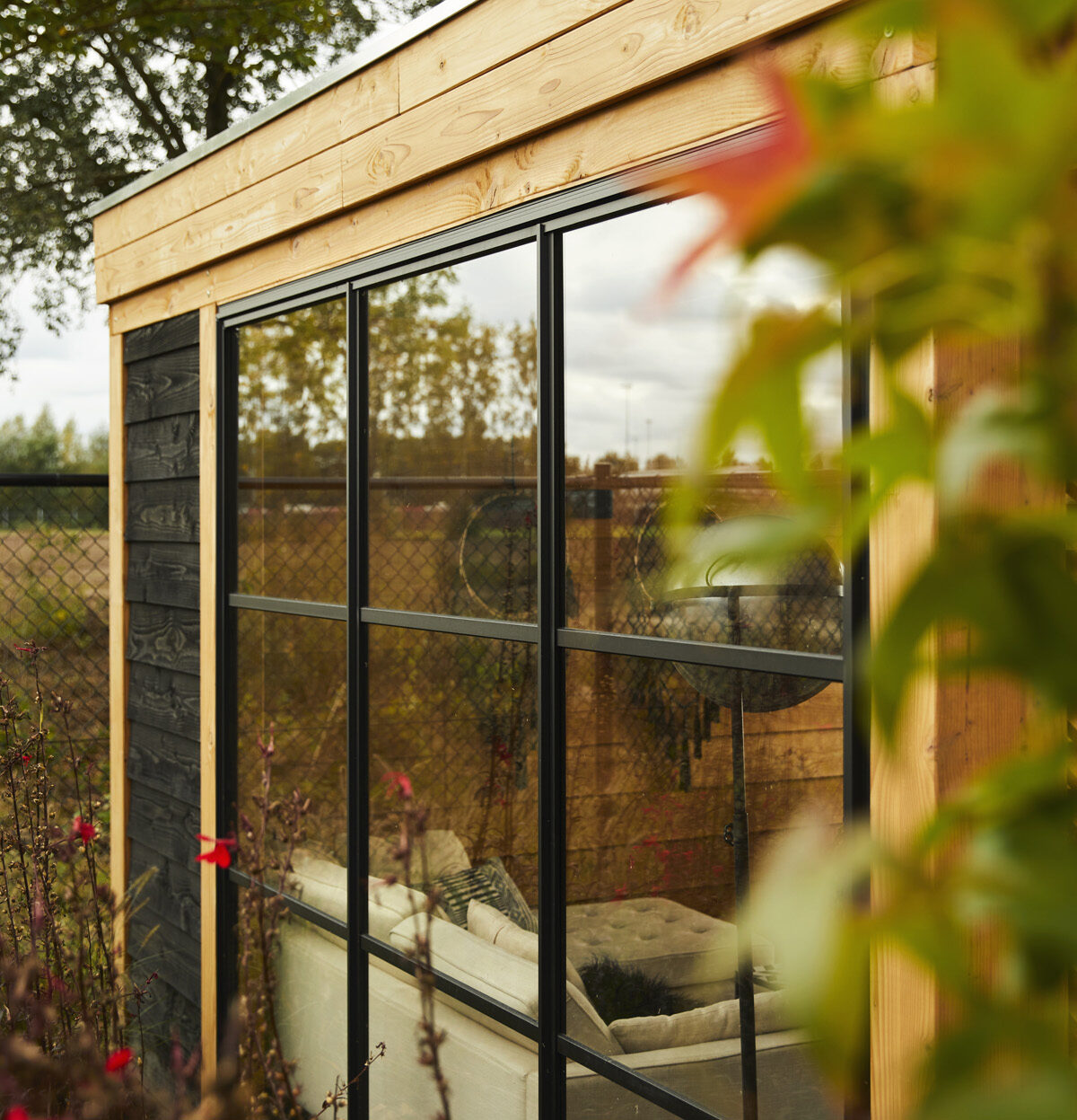 Detailfoto tuinhuis