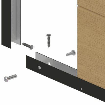New Techwood Profielset t.b.v. betonpalen